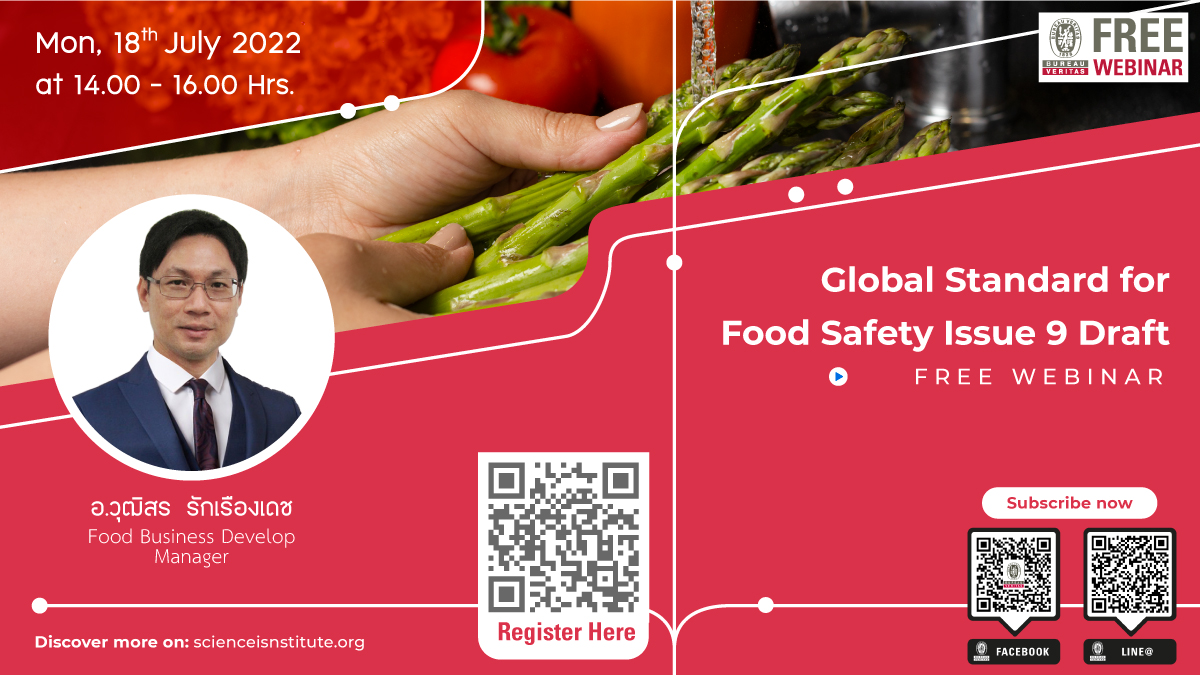 GLOBAL STANDARD FOR FOOD SAFETY ISSUE 9 DRAFT_July2022